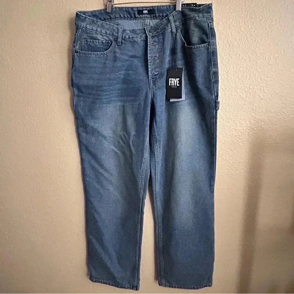Frye The Stevie Straight Low Rise Jeans - Picture 2 of 13